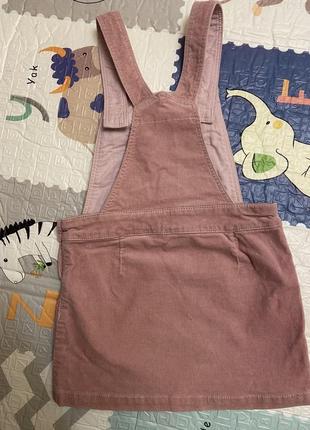 Комплект сарафан юбка h&m футболка р.98-1045 фото