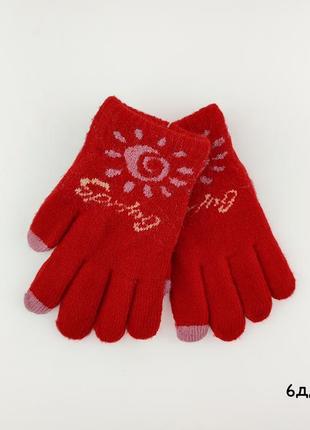 Зимние перчатки, теплые перчатки, теплые рукавицы, зимние рукавицы для девочки, перчатки5 фото