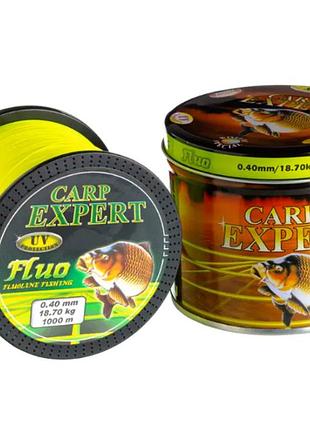 Волосінь  carp expert uv fluo yellow  0,28 мм -11.3 кг 1000 m