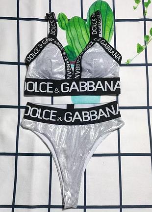 Купальник в стиле dolce & gabbana
