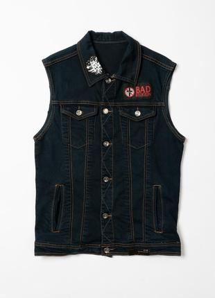 Zara woman jeans vest жіноча джинсова жилетка1 фото