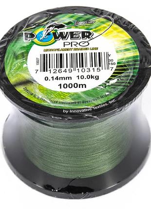 Шнур плетений power pro 1000м