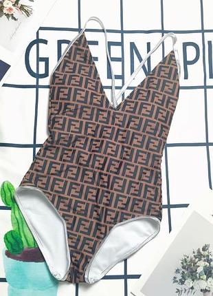 Купальник в стилі fendi