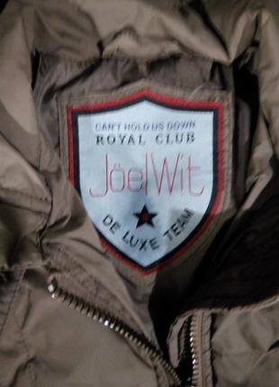 Курточка приталенная большой воротник royal club3 фото
