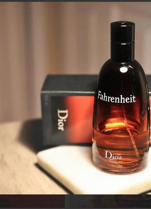 Чоловіча 🧔 туалетна вода 🔥 dior fahrenheit 🔥 100 ml мужская туалетная вода7 фото