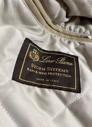 Куртка loro piana storm system rain&wind protection4 фото