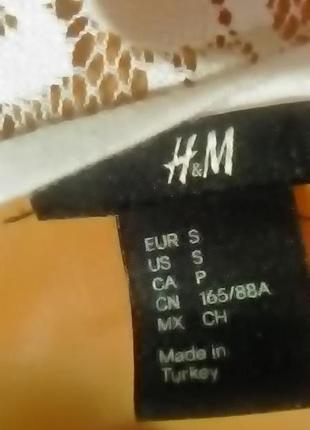 Блузка h&m кружево m-l3 фото