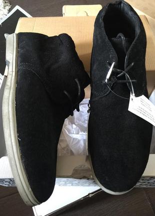 #h6 спортивные ботинки vans. размер 44-28.5 см нат замша