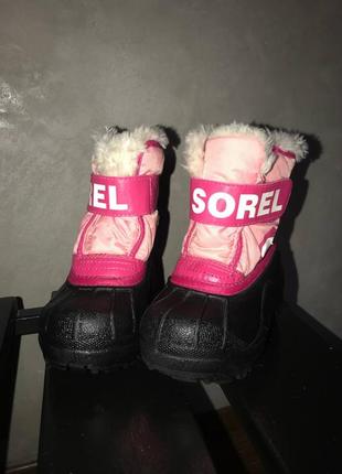 💕 сноубутси sorel usa6. eur23,устілка 14см4 фото