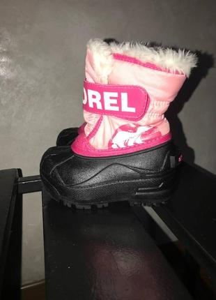 💕 сноубутси sorel usa6. eur23,устілка 14см