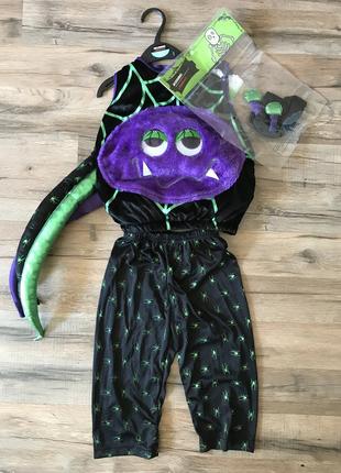 Карнавальный костюм паучок хеллоуин 1-2 года