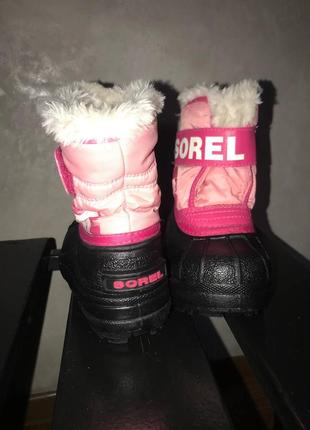 💕 сноубутси sorel usa6. eur23,устілка 14см3 фото