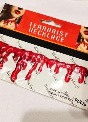 Чокер на хеловін halloween хеллоуин