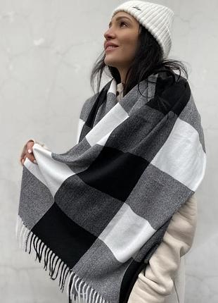 🏷basic кашеміровий ш а р ф 🤍🖤