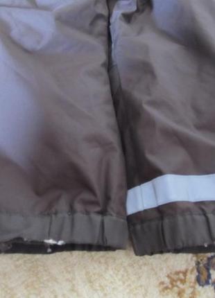 Зимовий полукомбинизон лижні штани на підтяжках 104/1103 фото