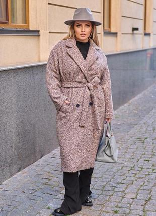 Женское шерстяное пальто размеры 46-682 фото