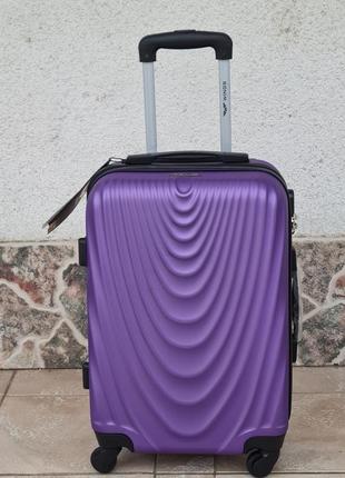 Дорожная серия валіза wings  304 фиолетовый8 фото