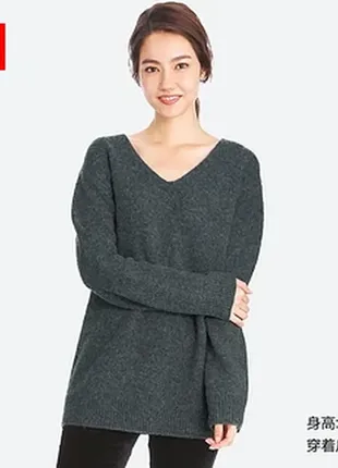 Меланжева туніка uniqlo