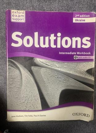 Учебник по английскому solutions 2nd edition intermediate, student s book