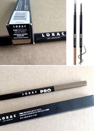 Карандаш для бровей lorac pro precision brow pencil