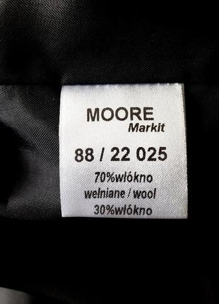 Люксовая редкая шерстяная миди юбка винтажный стиль  moore  markit4 фото