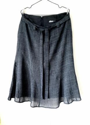 Люксовая редкая шерстяная миди юбка винтажный стиль  moore  markit3 фото
