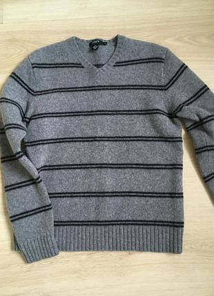 Стильний вовняний светр j.crew 100% вовна лами, оригінал