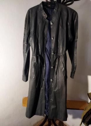 Дождевик, плащ кожаный