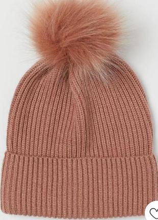 Шапка h&m кашемир шерсть.