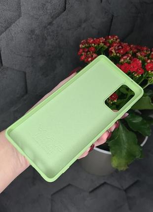 Чехол для samsung s20 fe с микрофиброй 7