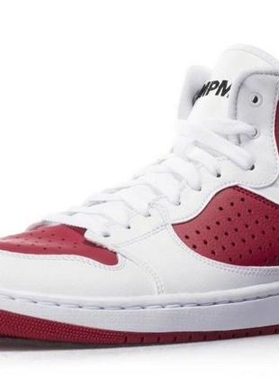 Взуття jordan access ar3762 106 white/black/gym red nike кросівки