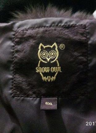Пуховик теплый snow owl4 фото
