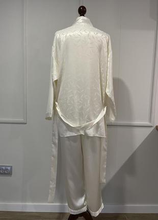 Шелковая сатиновая атласная пижама bhs7 фото