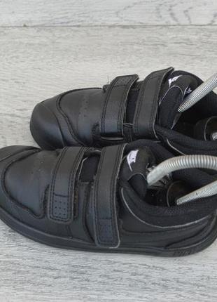 Nike pico 5 детские кроссовки черного цвета на липучке 26 размер4 фото