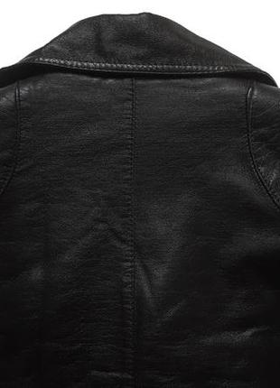 Раритетная винтажная мото куртка косуха 70-х 3 suisses faux leather biker jacket9 фото