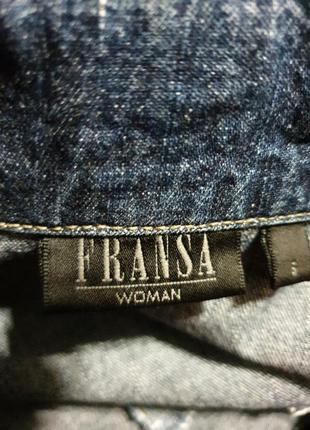 Оригинальная джинсовая куртка   fransa7 фото