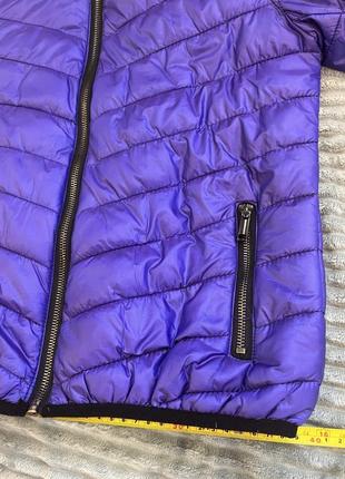 Курточка жіноча фіолетова new yorker , лёгкая куртка7 фото