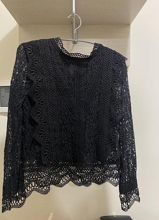 Блуза мереживна