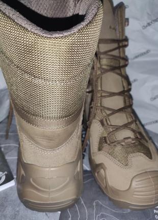 Лова ботинки берци черевики чоботи військові тактичні lowa zephyr gtx hi tf coyote/coyote op4 фото