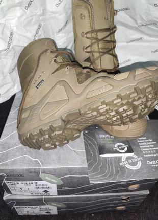 Лова ботинки берци черевики чоботи військові тактичні lowa zephyr gtx hi tf coyote/coyote op2 фото