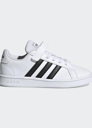 Кросівки дитячі adidas, колір білий😍 оригінал кроссовки кеды сникерсы кеди снікерси