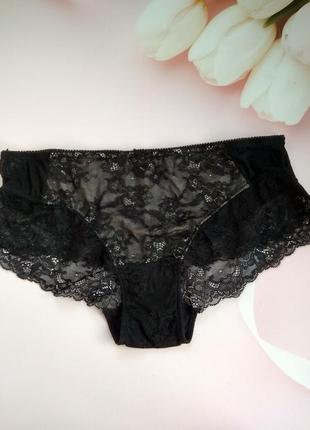 Кружевні трусики сіточка розмір l