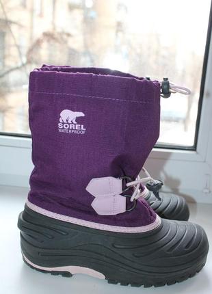 Зимние сапоги sorel