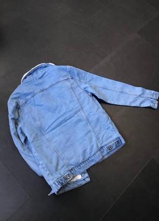 🔥тепла джинсовка на хутрі🔥 4