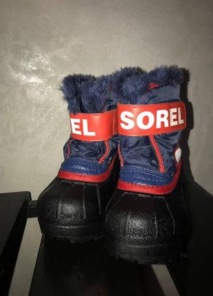 ❤️ сноубутси sorel usa 6/8,устілка 14 та 16см2 фото