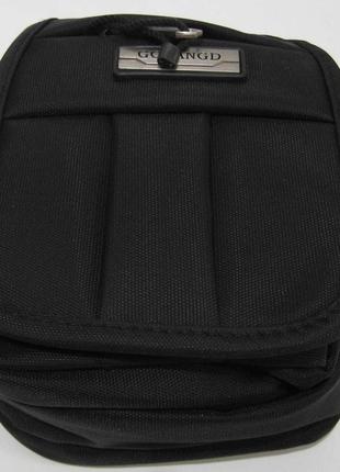 Мужская тканевая сумка gorangd (тёмно-серая)18-09-1474 фото