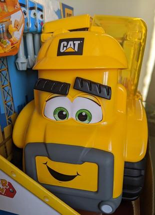Машинка cat junior crew весела майстерня конструетор lego машинка cat оригінал з сша 5