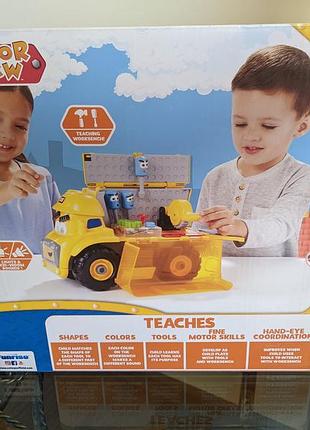 Машинка cat junior crew весела майстерня конструетор lego машинка cat оригінал з сша 6