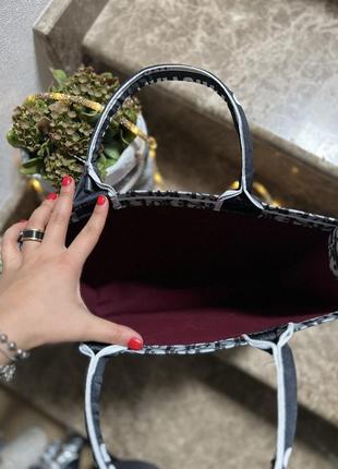 Яскрава сумка шоппер d i o r