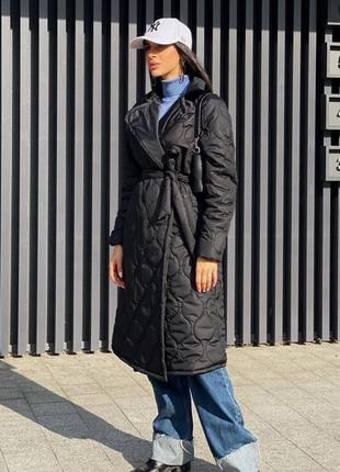 Стильне жіноче пальто 🖤 тренч демісезон